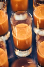 Roasted Red Pepper Soup Shooters