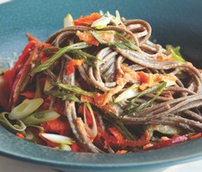 Soba Salad with Miso Dressing