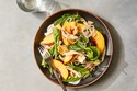 Chicken Salad with Nectarines and Goat Cheese
