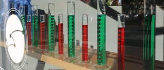 Cartograph holiday graduated cylinders
