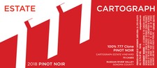 2018 Cartograph Estate 777 Clone Pinot Noir