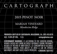 2015 Mariah Vineyard Pinot Noir Magnum