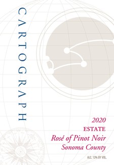 2020 Cartograph Estate Rosé of Pinot Noir