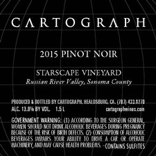 2015 Starscape Vineyard Pinot Noir Magnum