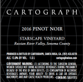 2016 Starscape Vineyard Pinot Noir Magnum