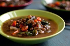 French Lentils with Chard