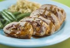 Chicken Breasts Stuffed with Figs, Prosciutto and Gorgonzola