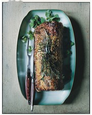 Roasted Pork Loin with Garlic and Rosemary