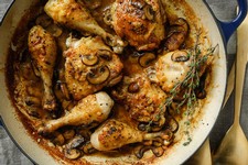 Chicken with Mixed Mushrooms and Cream