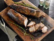 Mustard-Glazed Pork Tenderloin