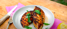 Lemon and Thyme Grilled Chicken Breasts
