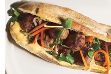 Pork Meatball Banh Mi