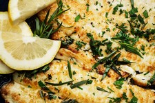 Flounder with Brown Butter, Lemon and Tarragon
