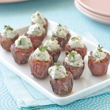 Goat Cheese-Stuffed Dates