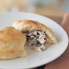 Pancetta, Ricotta and Spinach Calzone