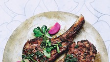 Mint Crusted Lamb Chops