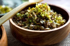 One-Pot Mujadara With Leeks and Greens