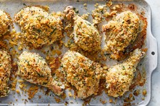Baked Mustard-Herb Chicken Legs