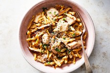 Creamy One-Pot Pasta With Chicken and Mushrooms