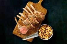 Parmesan-Crusted Rack of Lamb