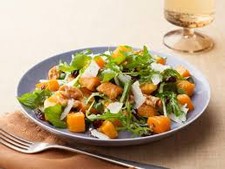 Roasted Butternut Squash Salad with Warm Cider Vinaigrette