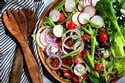 Greek Salad with Goat Cheese