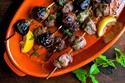 Lamb and Fig Skewers With Honey and Rosemary
