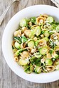 Brown Butter Brussels Sprouts Pasta with Hazelnuts