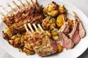 Rosemary Rack of Lamb With Crushed Potatoes