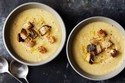 Creamy Cauliflower Soup with Rosemary Olive Oil