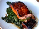 Miso-Maple Salmon with Baby Bok Choy