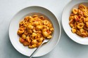 Roasted White Bean and Tomato Pasta