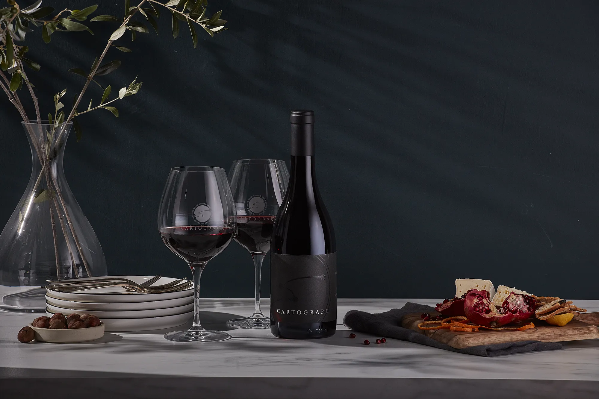 Estate Pinot Noir with food