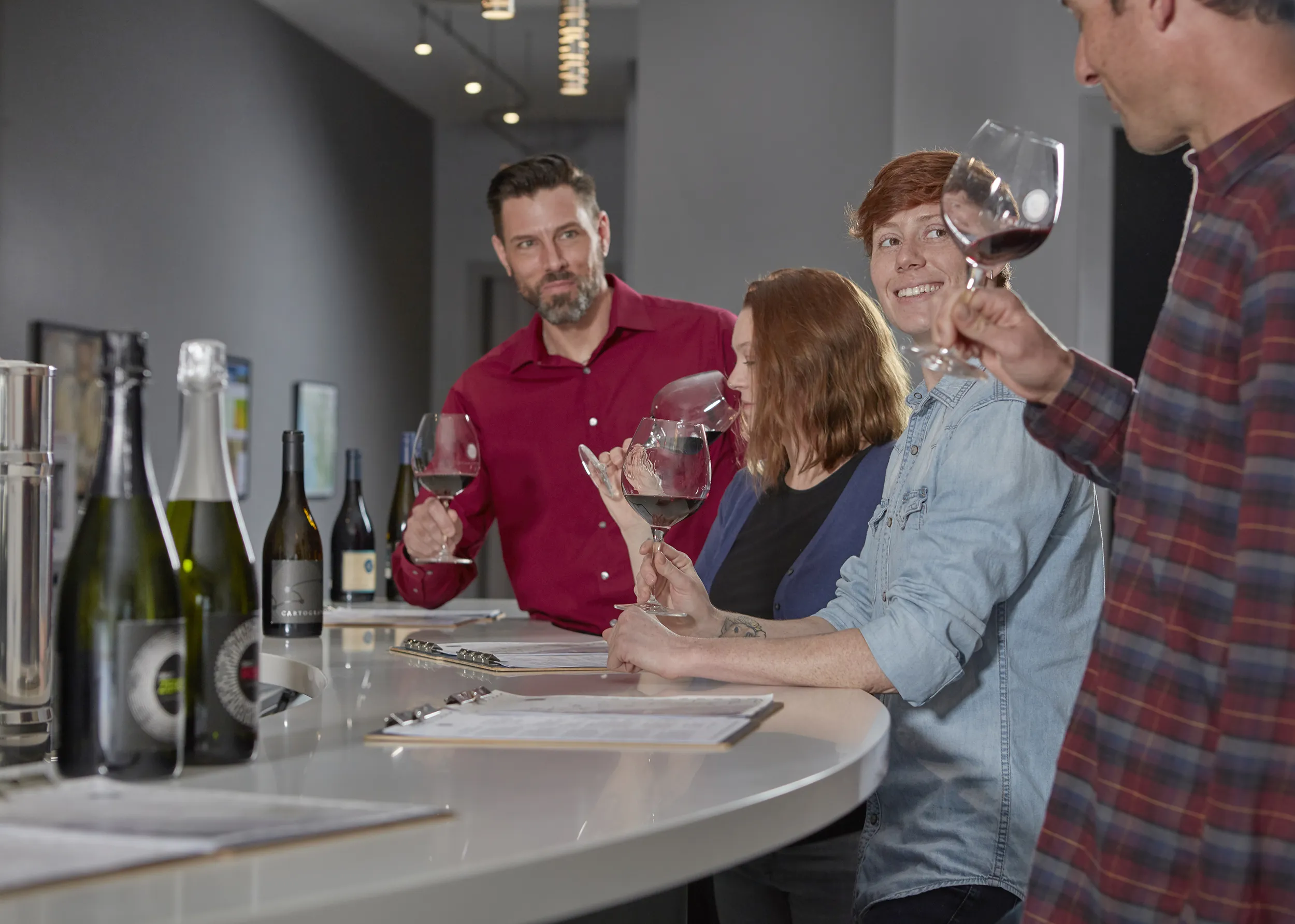 Wine tasting at Cartograph WInes
